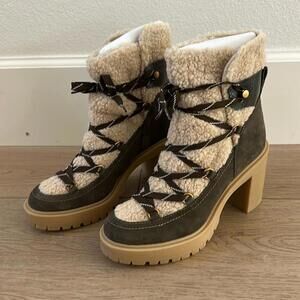 Stylish Winter Chunky Heeled Boots